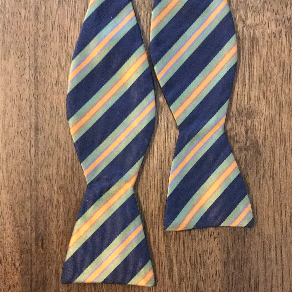 Striped Bow tie